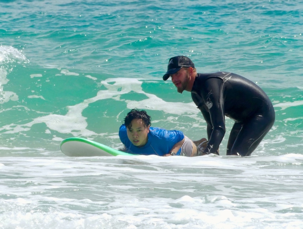 2天私人1:2冲浪培训 